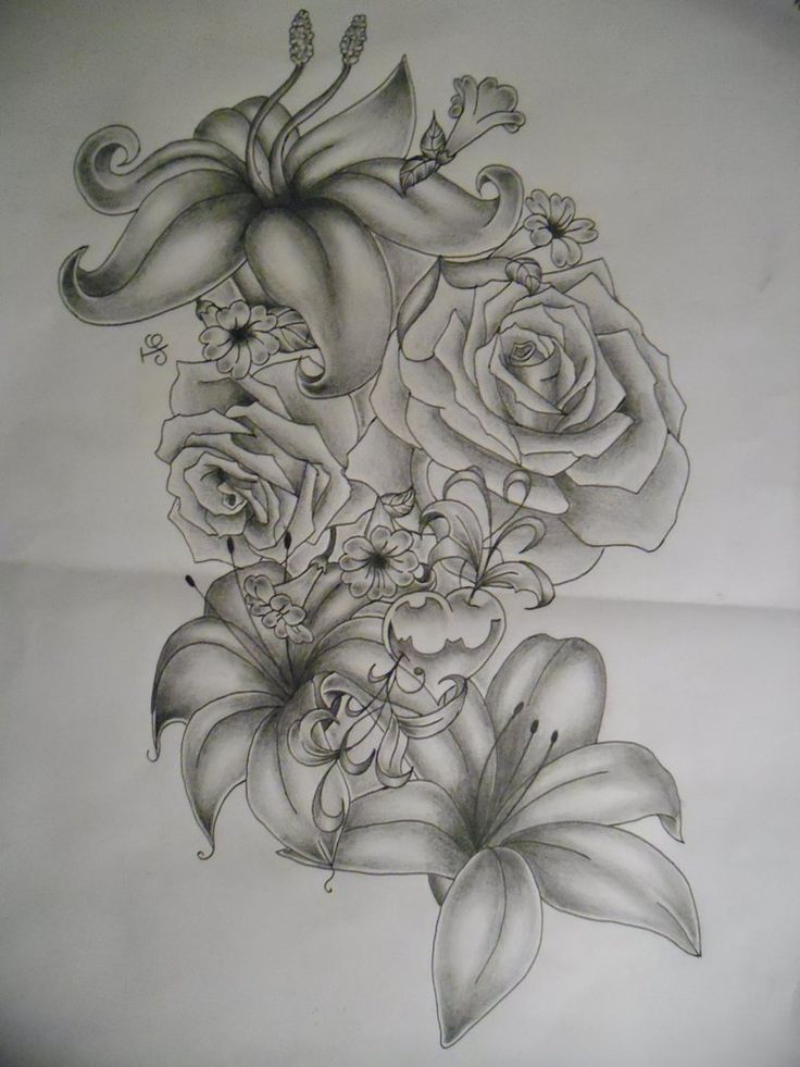 35 Flower Tattoo Design Samples And Ideas