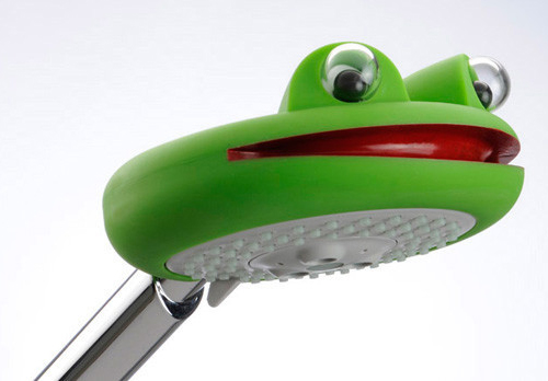 Frog Head Funny Shower For Kid
