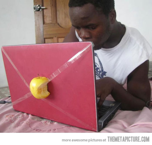 Funny Fake Macbook Picture