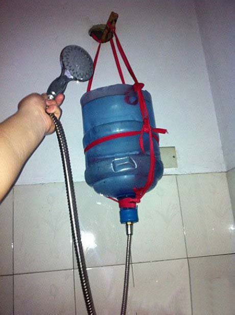 Funny Homemade Shower