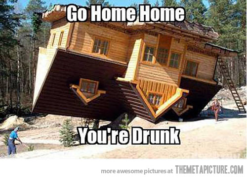 Go Home You Are Drunk Funny Image