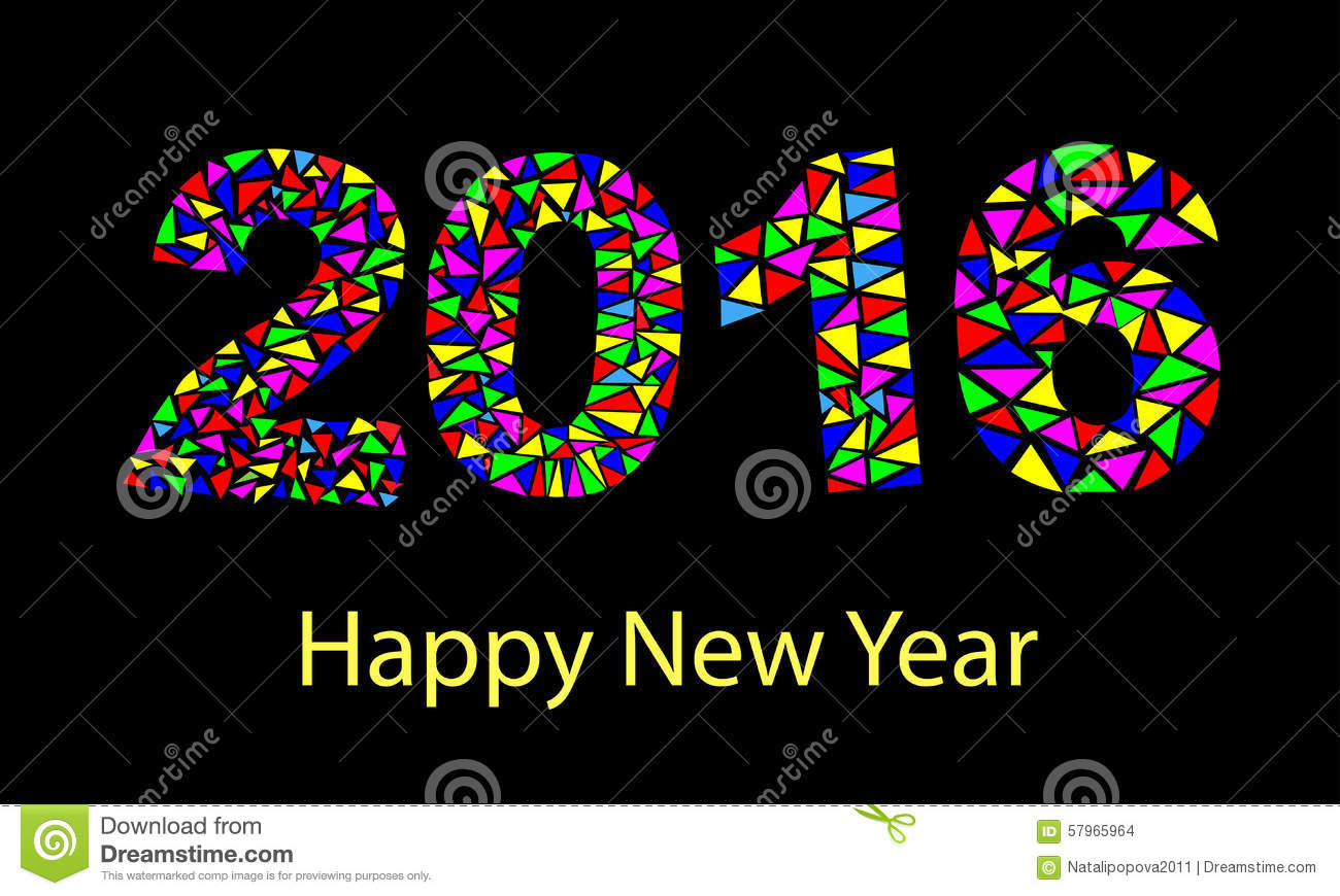 Happy New Year 2016 Colorful Picture For Facebook