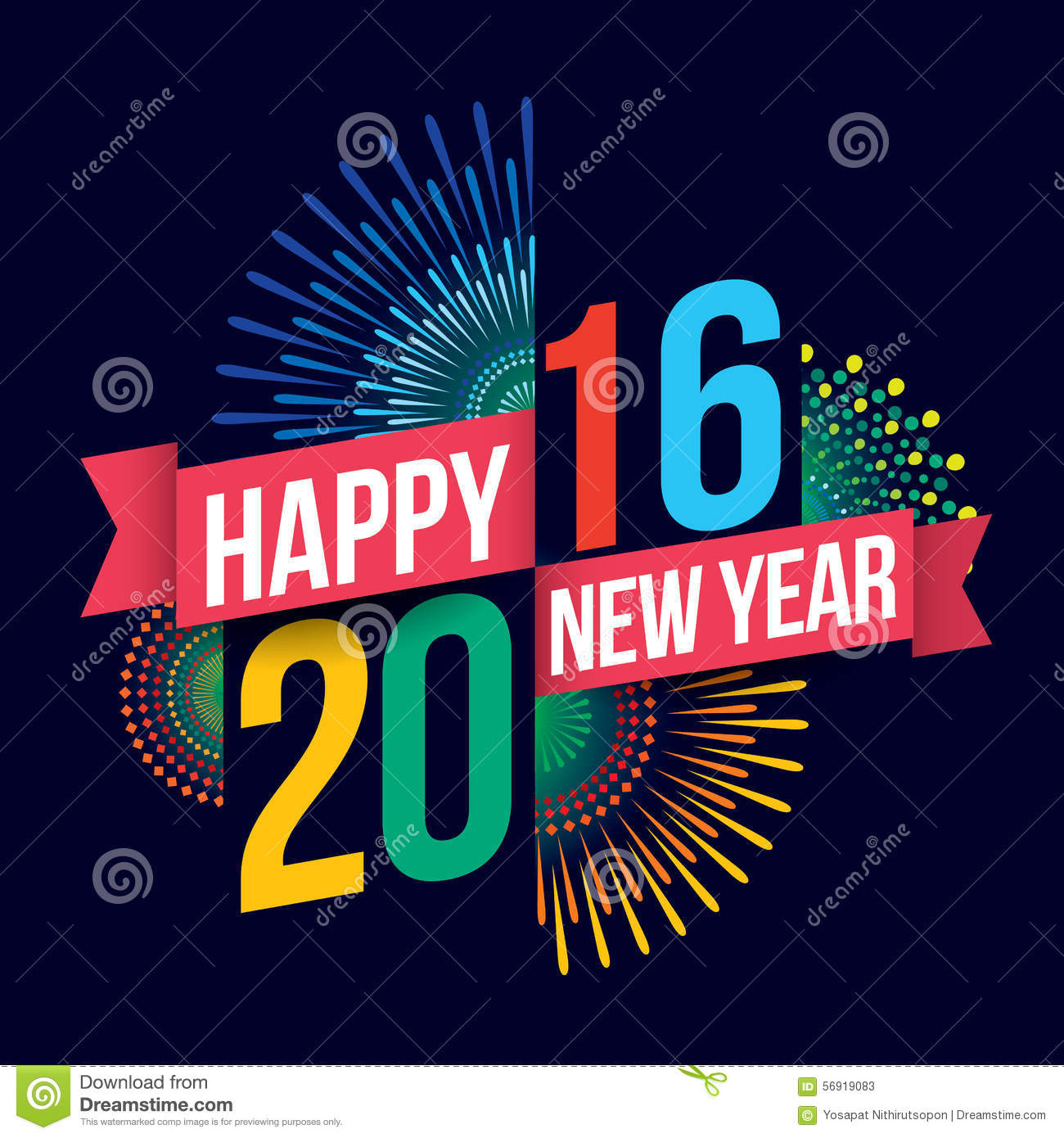 Happy New Year 2016 Greetings Picture For Facebook