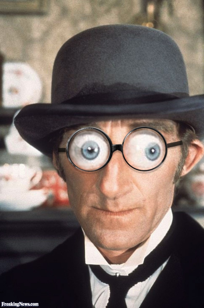 Marty Feldman With Funny Eye Glasses