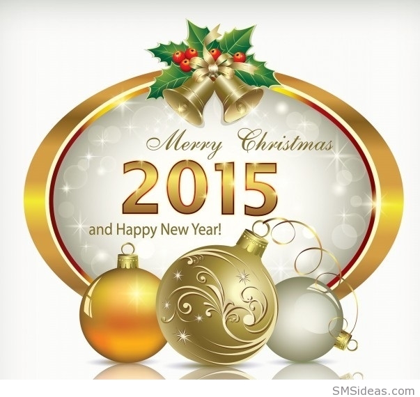 Merry Christmas 2015 Decoration Ornaments