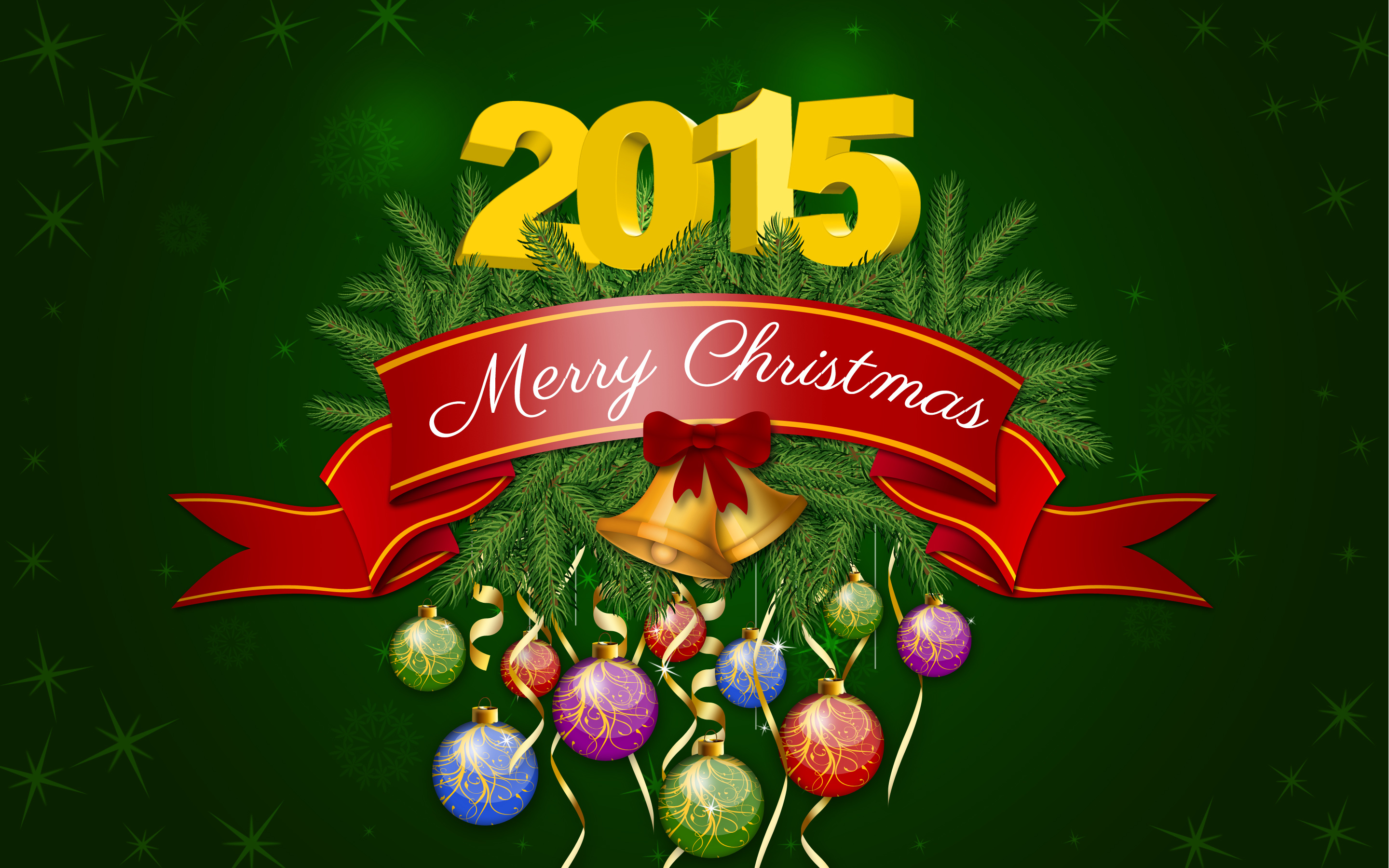 Merry Christmas 2015 Wishes HD Wallpaper