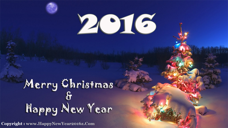 Merry Christmas & Happy New Year 2016