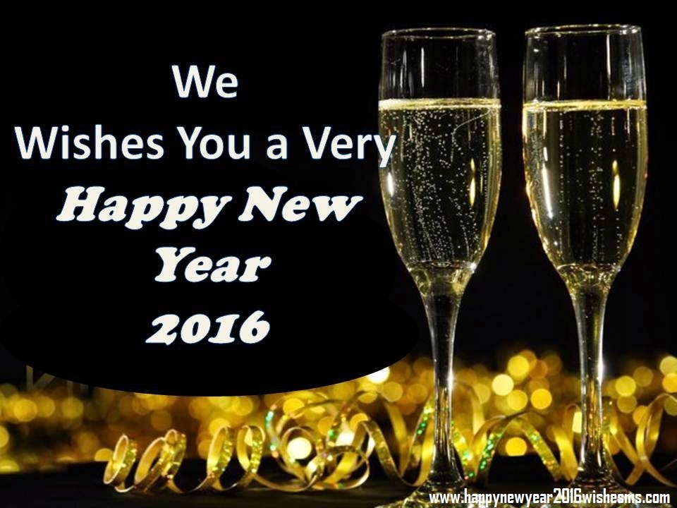We Wishes You A Very Happy New Year 2016