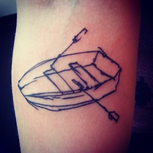 21 Beautiful Boat Tattoo Images, Designs And Pictures