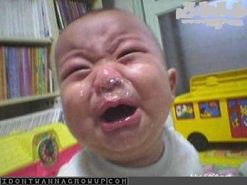 Baby Crying Funny Image