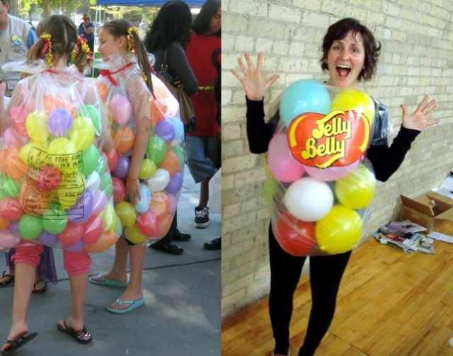 Balloons Costume Funny Picture