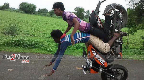 Bike Stunt Funny Fail Picture