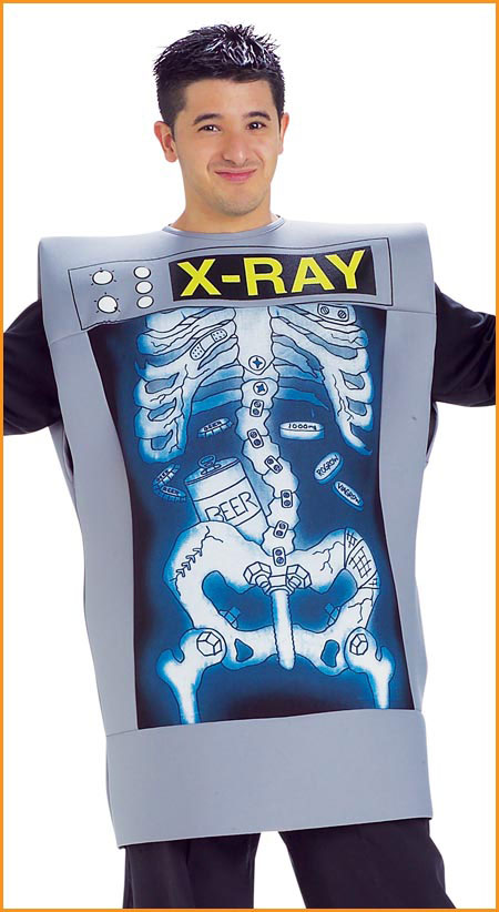 Boy With X-Ray Costume Funny Picture