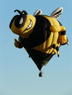 Buzzy Bee Funny Air Balloon Image