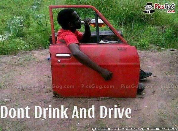 Don’t Drink And Drive Funny Image