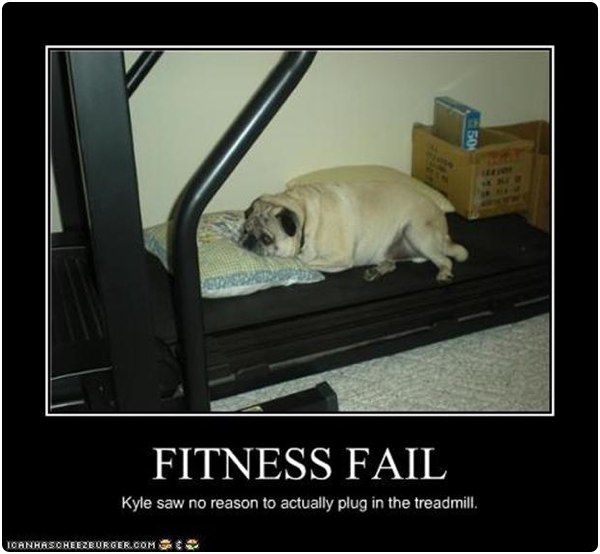 Fitness Fail Funny Poster Image