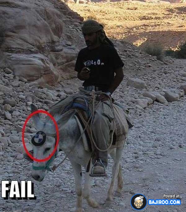 Funny BMW Fail Logo