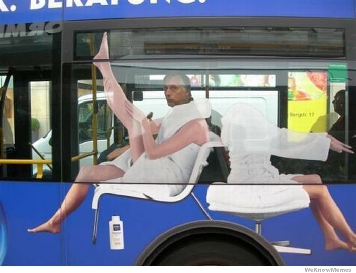 Funny Bus Fail Picture