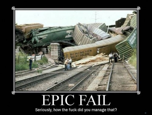Funny Epic Fail Poster