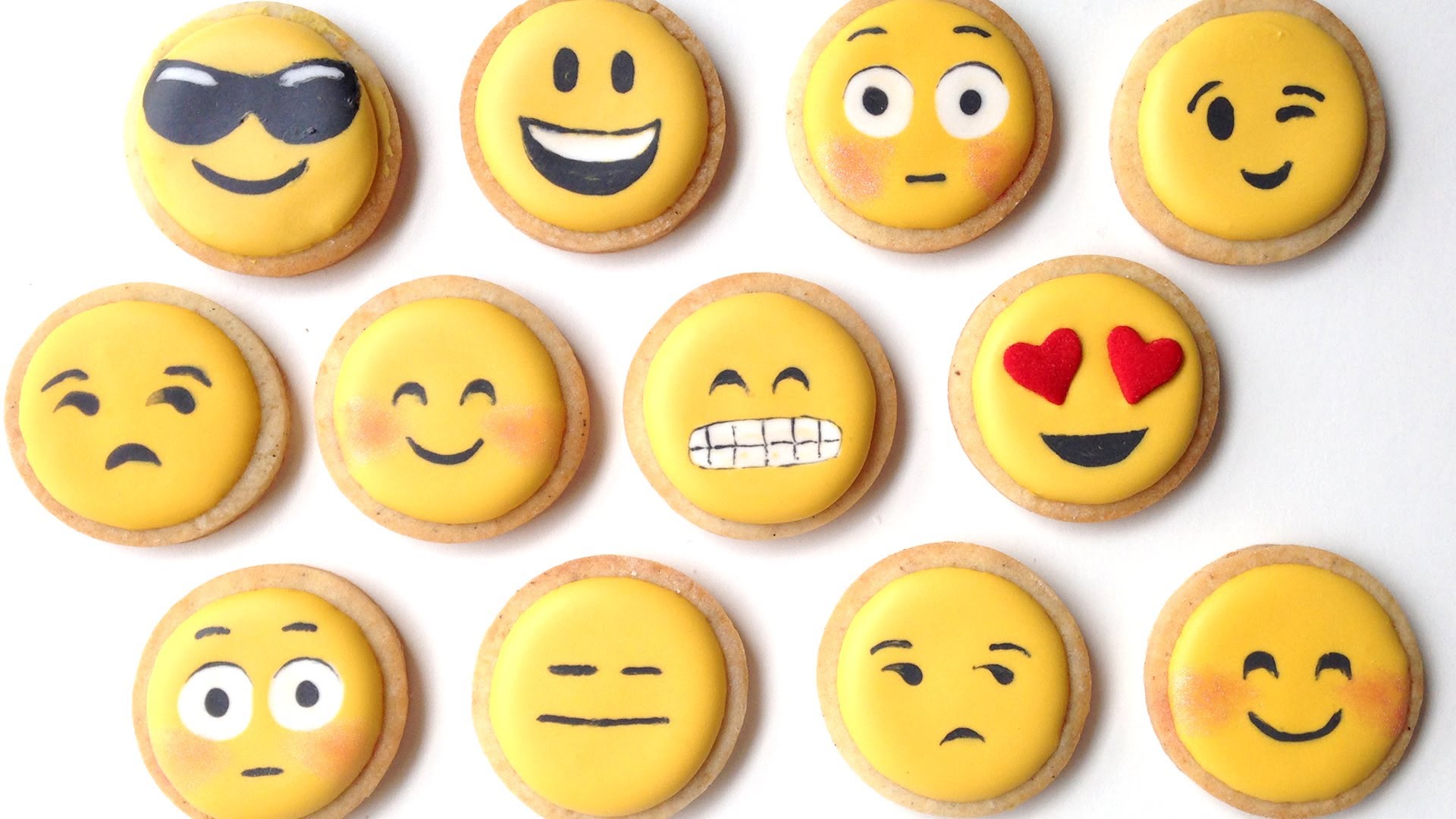 Funny Faces Cookies Image