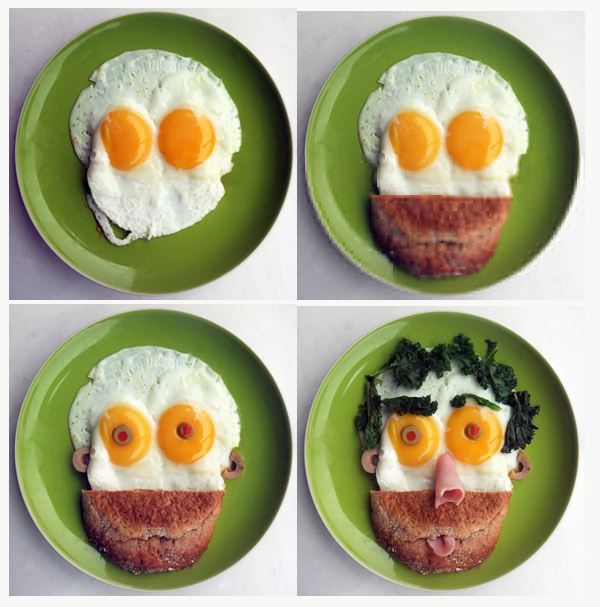 Funny Faces Food Image