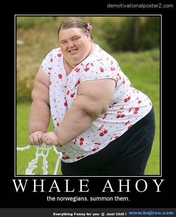 Funny Fat Lady Image