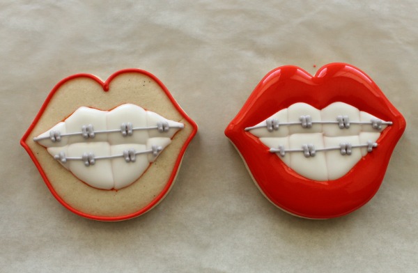 Funny Lips Shape Cookies Image