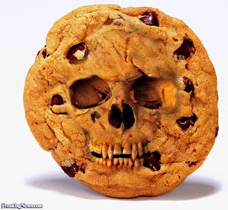 Funny Skull Cookie