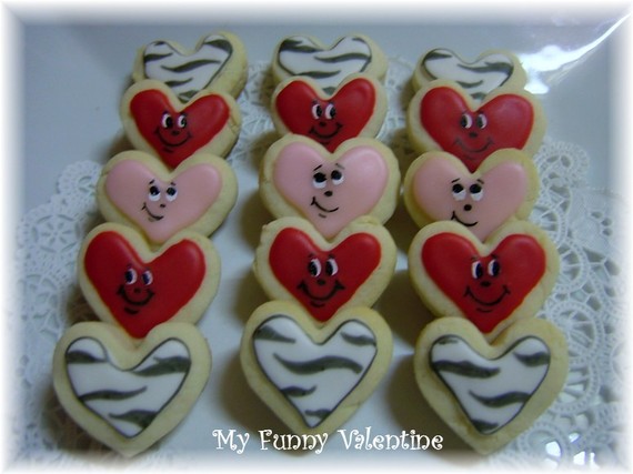 Heart Shape Cookies Funny Picture