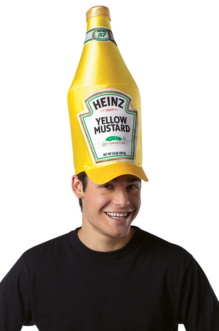 Heinz Yellow Mustard Funny Hat Picture