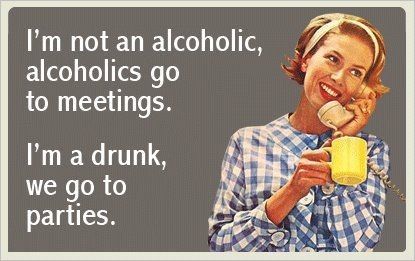 I Am Not An Alcoholic Funny Drinking Quotes Image