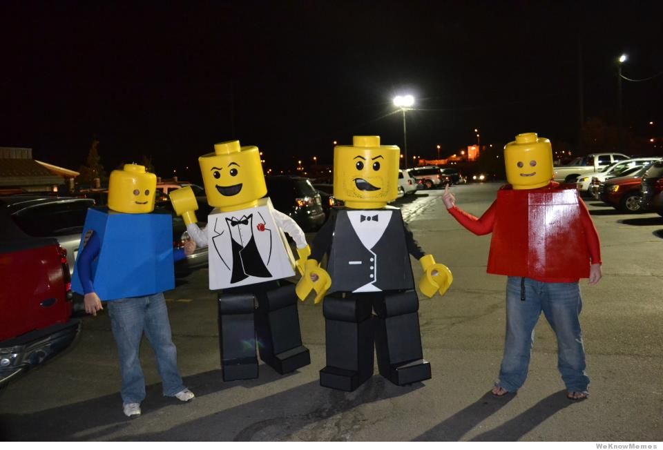 Lego Costume Funny Picture