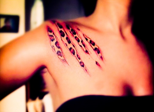 11 Leopard Scratches Tattoo Designs And Images Ideas