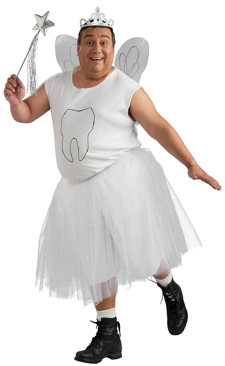 Man With Tooth Fairy Costume Picture