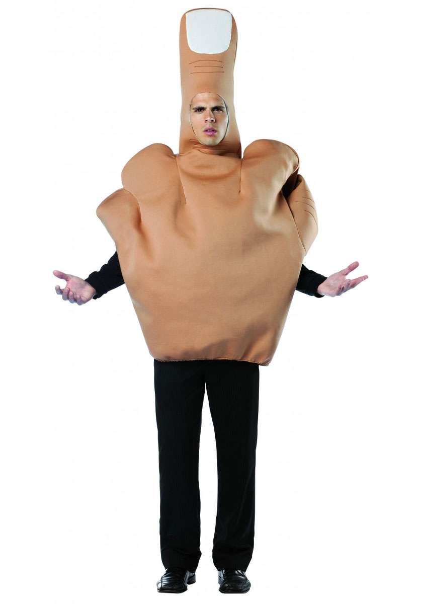 Middle Finger Funny Costume