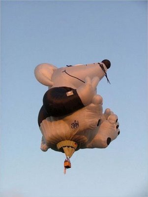 Mouse Shape Funny Air Balloon Picture