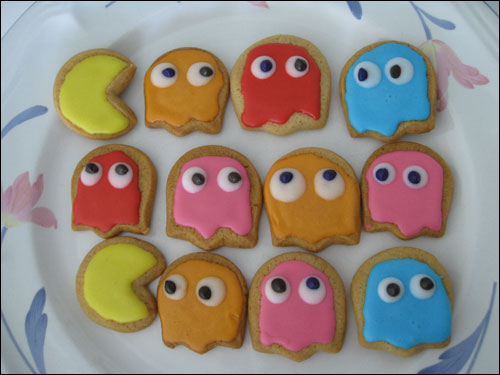 Pac Man Funny Cookies Picture
