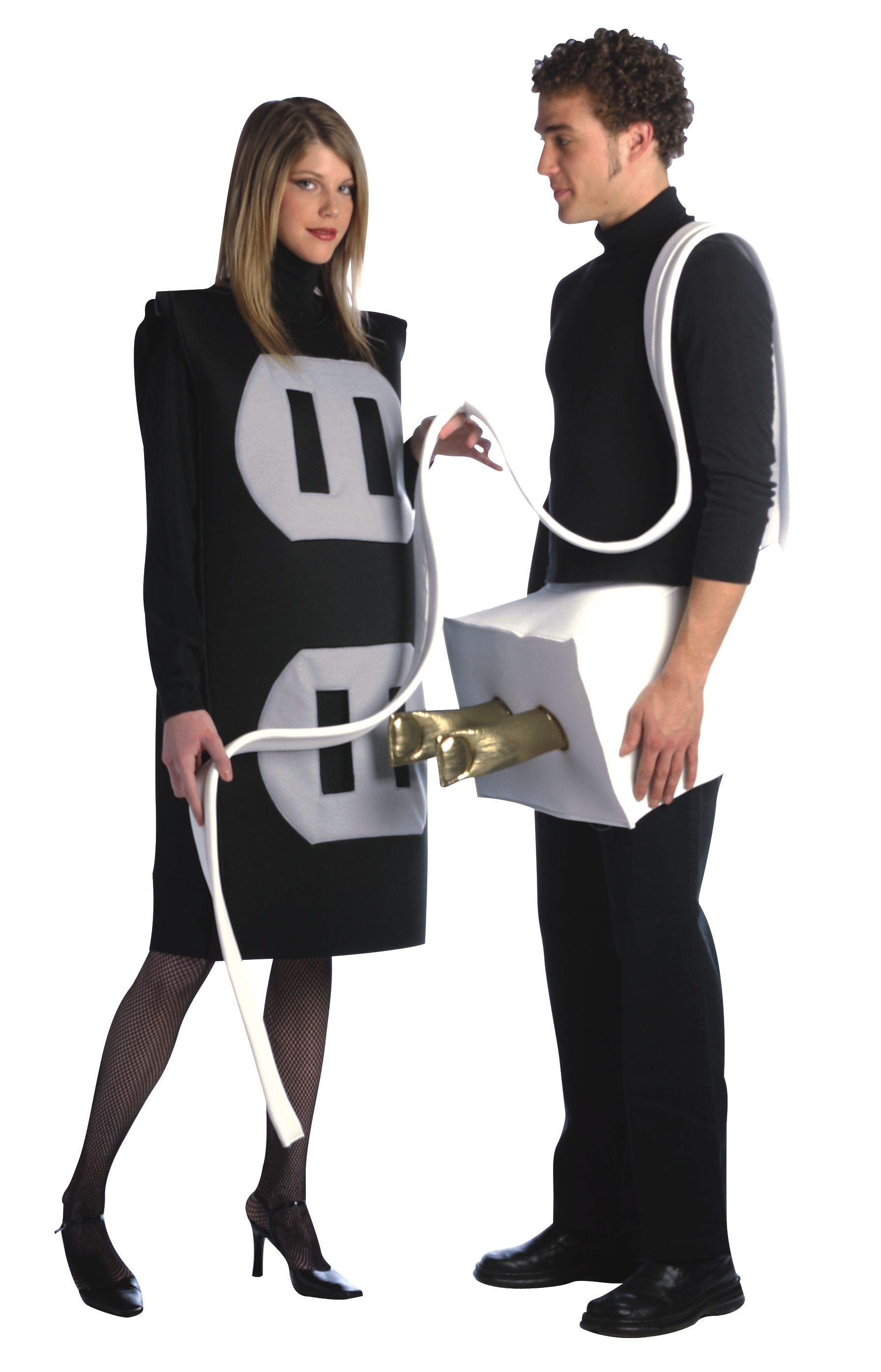 Plug And Socket Costume Funny Picture