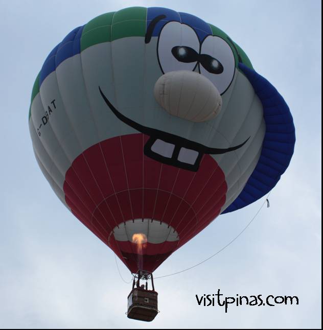 Smiley Face Funny Air Balloon Image