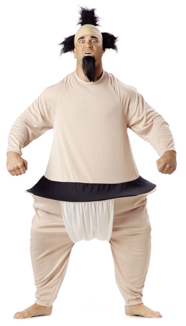 Sumo Wrestler Funny Costume Image