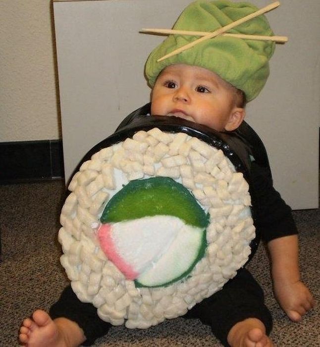 Sushi Costume Baby Funny Picture