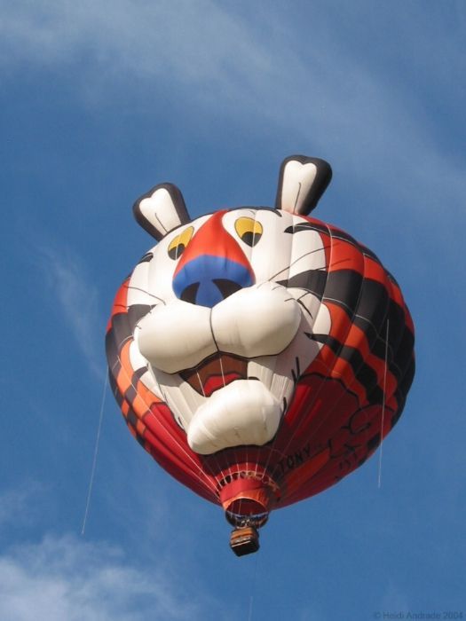 Tiger Face Funny Air Balloon