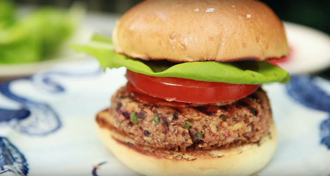 Ultimate Grilled Veg Burger Recipe