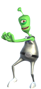 Dancing Alien Funny Gif Picture