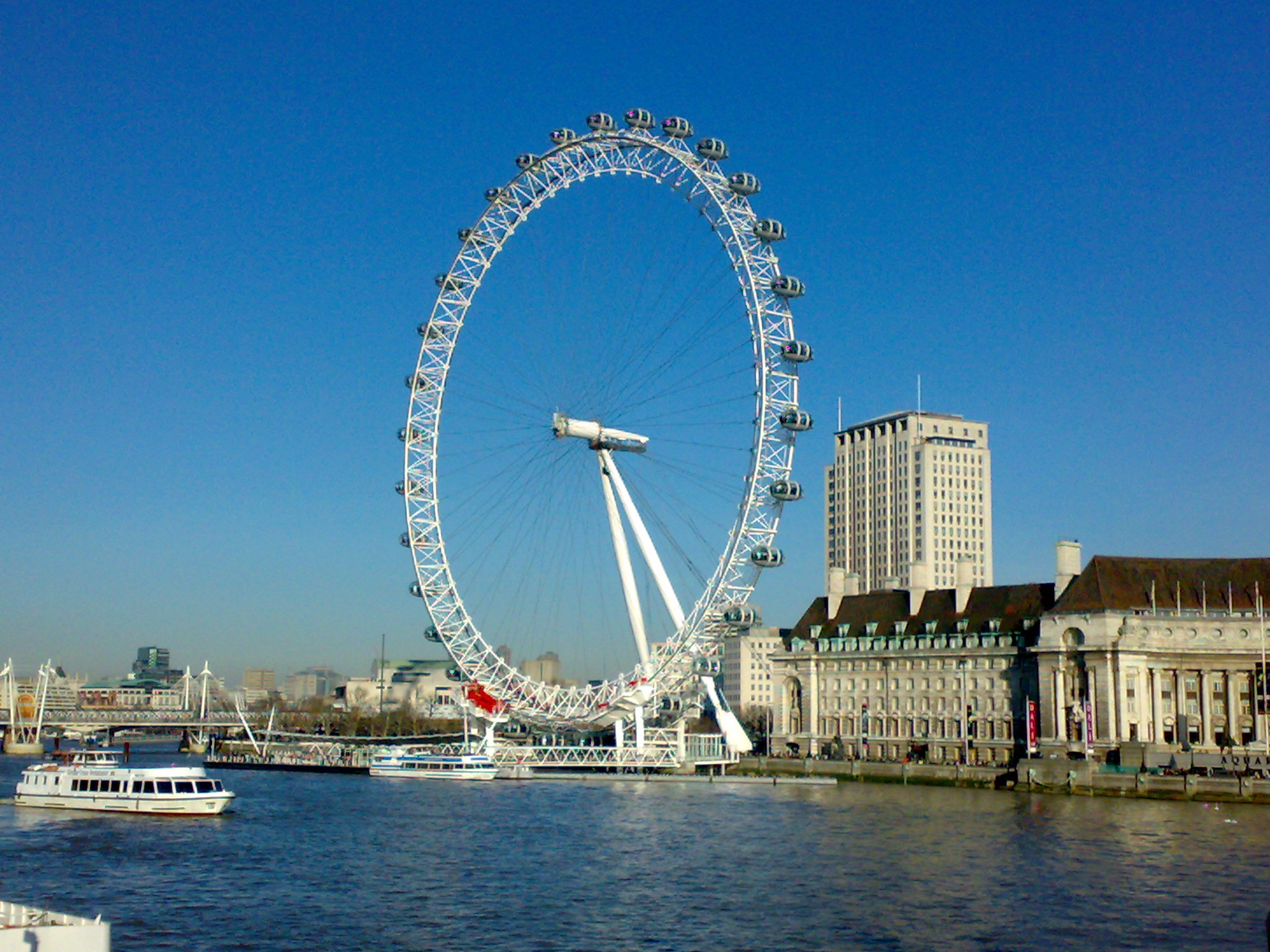 London Eye Sideview