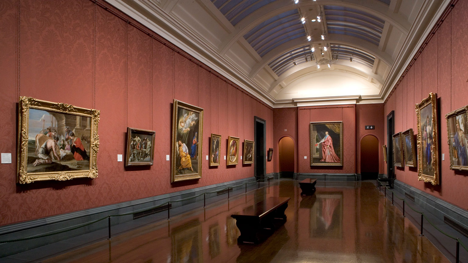 Inside National Gallery, London