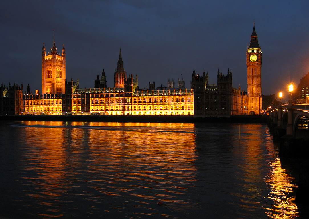 Palace of Westminster At Night