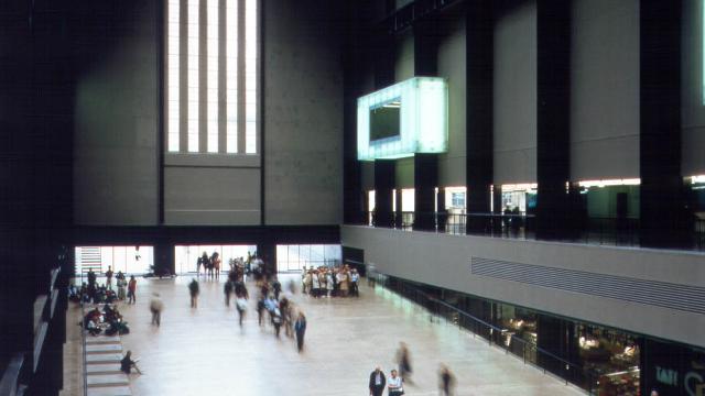 Inside Tate Modern, London 
