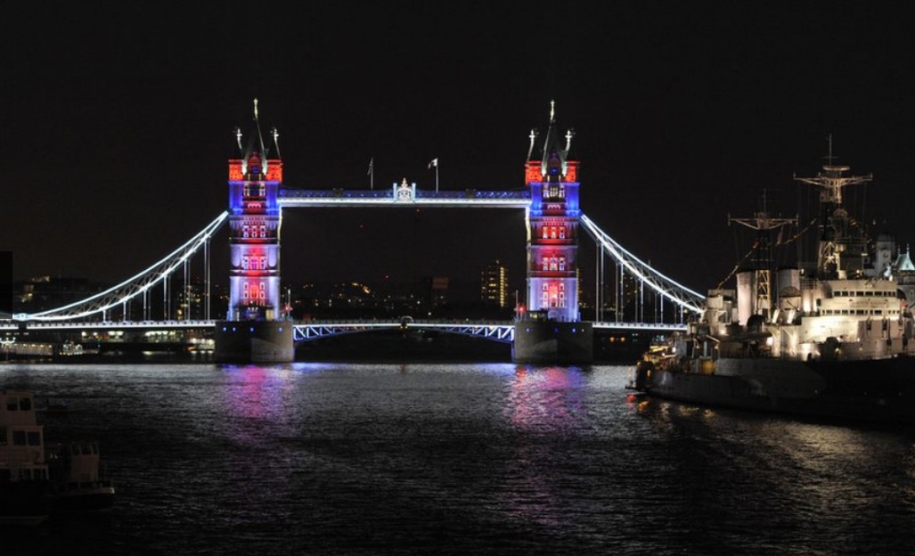 Tower Bridge London At Night