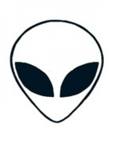 Alien Head Tattoo Design
